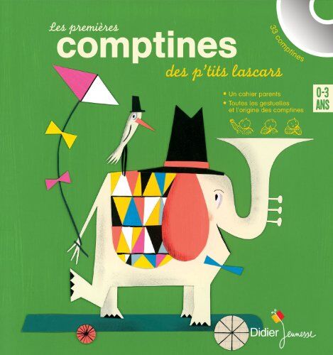 Marie-Claire Bruley Les Comptines Des Petits Lascars: Les Premieres Comptines Des P'Tits Lascars