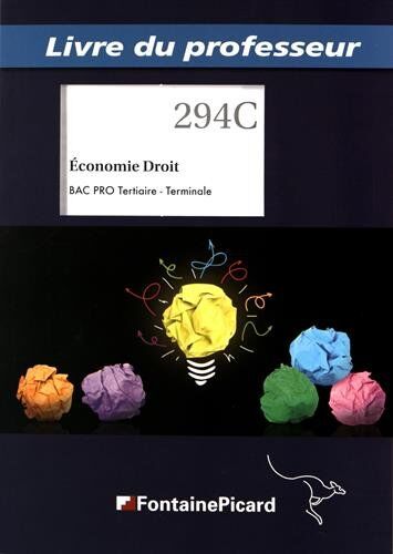 Christelle Aarnink Corrige Bac Pro Terminale Economie Droit: Livre Du Professeur