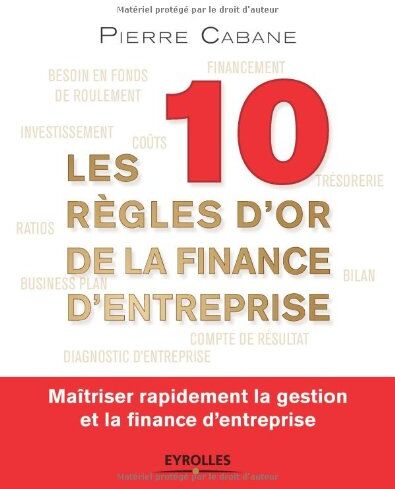 Pierre Cabane Les Dix Règles D'Or De La Finance D'Entreprise