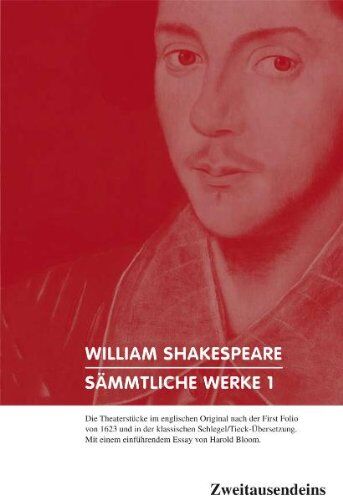 William Shakespeare Sämtliche Werke: Zweisprachige Ausgabe. 2 Bände