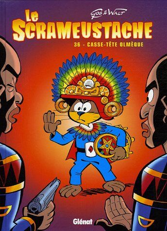 Le Scrameustache, Tome 36 : Casse-Tête Olmèque