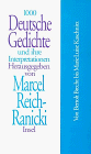 Marcel Reich-Ranicki Tausend Deutsche Gedichte Und Ihre Interpretationen, In 10 Bdn., Bd.7, Von Bertolt Brecht Bis Marie-Luise Kaschnitz