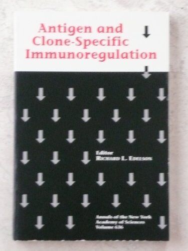 Edelson, Richard L. Antigen And Clone-Specific Immunoregulation (Annals Of The  York Academy Of Sciences)