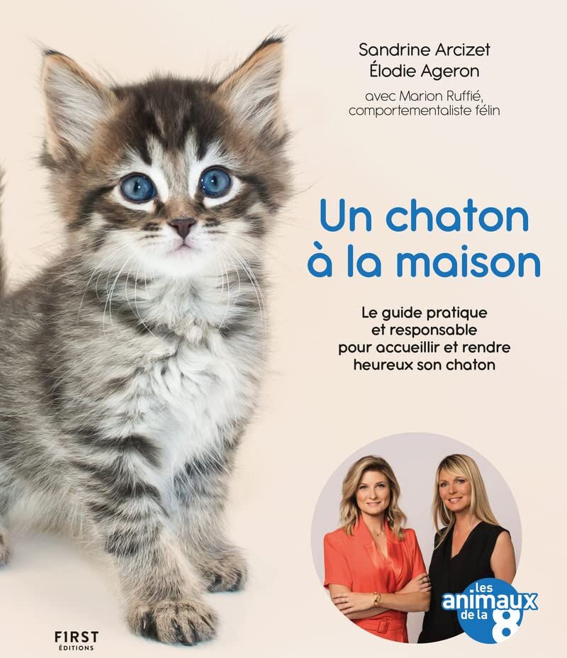 Sandrine Arcizet Un Chaton À La Maison - Le Guide Pratique Et Responsable Pour Acceuillir Et Rendre Heureux Son Chato: Le Guide Pratique Et Responsable Pour Accueillir Et Rendre Heureux Son Chaton