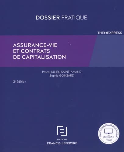 Pascal Julien Saint-Amand Assurance-Vie Et Contrats De Capitalisation 2ed