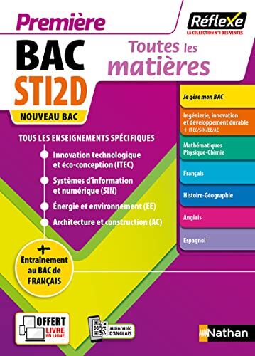 Eric Besson Tout En Un 1ère Sti2d Réflexe - 2022