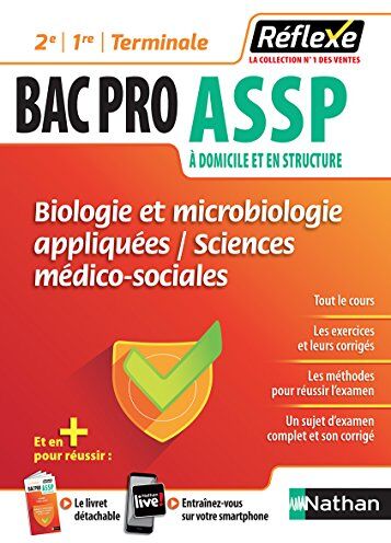 Collectif Biologie Et Microbiologie Appliquées Sciences Médico-Sociales Bac Pro Assp 2de 1re Tle