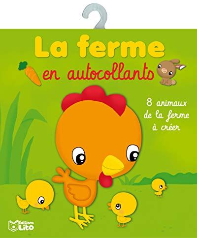 Julie Camel Mes P'Tits Blocs En Autocollants - La Ferme En Autocollants - Dès 4 Ans: 8 Animaux De La Ferme À Créer