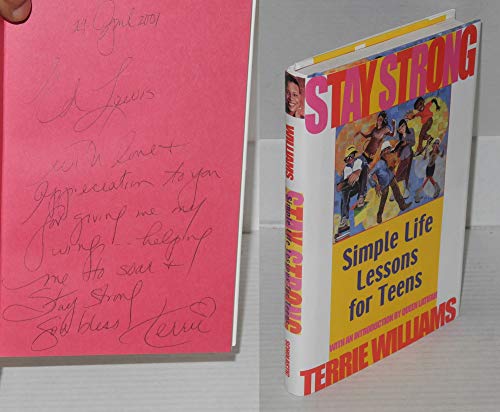 Terrie Williams Stay Strong: Simple Life Lessons For Teens