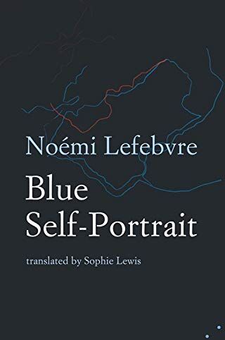 Noémi Lefebvre Blue Self-Portrait