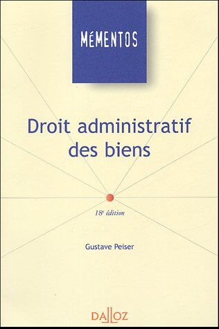 Gustave Peiser Droit Administratif Des Biens