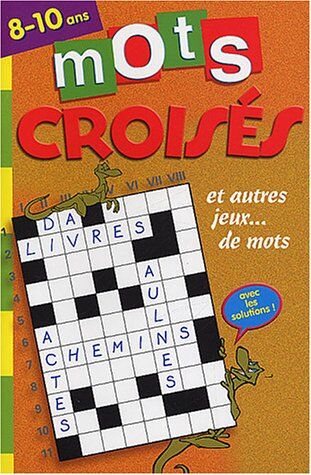 Mots Croisés 48p 8/10 Ans