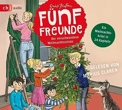 Enid Blyton Fünf Freunde - Der Verschwundene Weihnachtsschatz (Weihnachtskrimi-Reihe, Band 2)