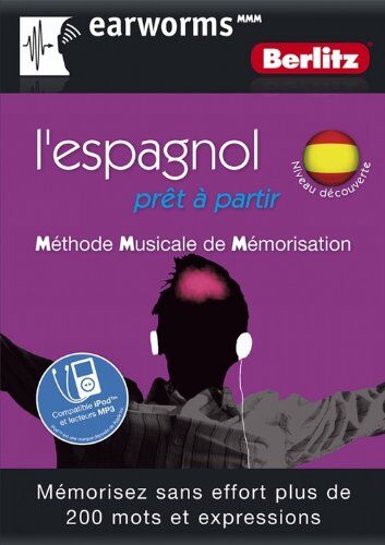 Berlitz Espagnol (L'), Prêt À Partir - Méthode Musicale De Mémorisation - Mémorisez Sans Effort Plus De 200 Mots Et Expressions