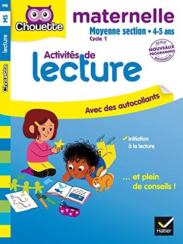 Eric-Emmanuel Schmitt Collection Chouette - Francais: Activites De Lecture Ms (4/5 Ans)