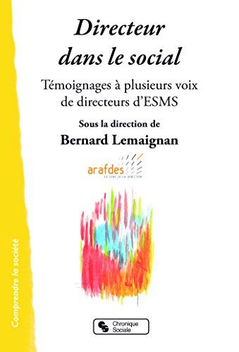 Collectif Directeur Dans Le Social : Témoignages À Plusieurs Voix De Directeurs D'Esms