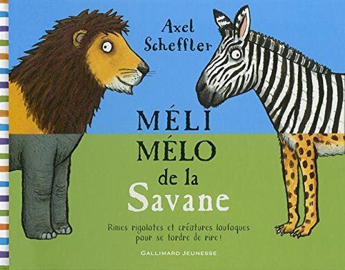Axel Scheffler Méli Mélo De La Savane