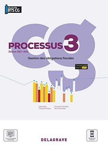 Sylvie Bony Processus 3 - Gestion Des Obligations Fiscales Bts Comptabilité Gestion (Cg) (