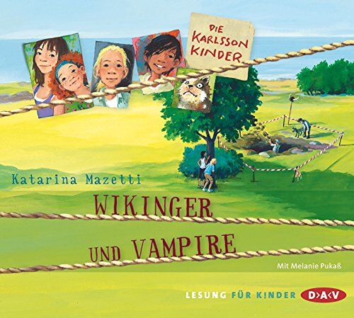 Katarina Mazetti Die Karlsson-Kinder - Teil 3: Wikinger Und Vampire: Lesung Mit Melanie Pukaß (2 Cds)