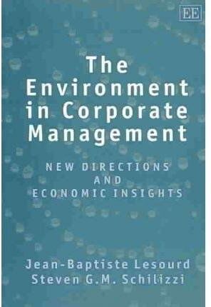 Jean-Baptiste Lesourd The Environment In Corporate Management:  Directions And Economic Insights