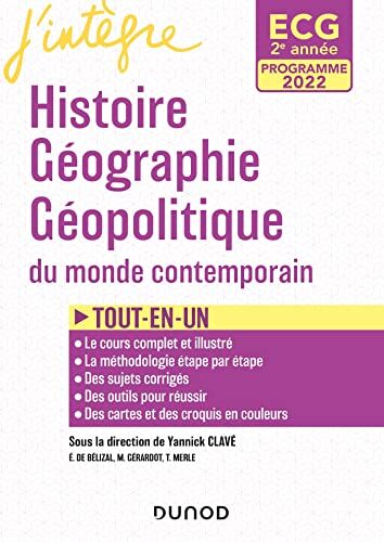 Edouard Bélizal Ecg 2 - Histoire Géographie Géopolitique Du Monde Contemporain - Programmes 2022: Tout-En-Un