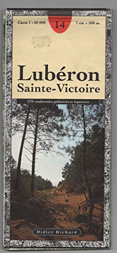 unbekannt Carte Luberon Sainte Victoire (Didier Richard)