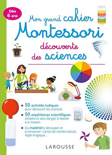 Collectif Mon Grand Cahier Montessori De Découverte Des Sciences