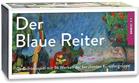 E. A. Seemann Verlag Der Blaue Reiter. Memo: Gedächtnisspiel Mit 36 Werken Der Berühmten Künstlergruppe