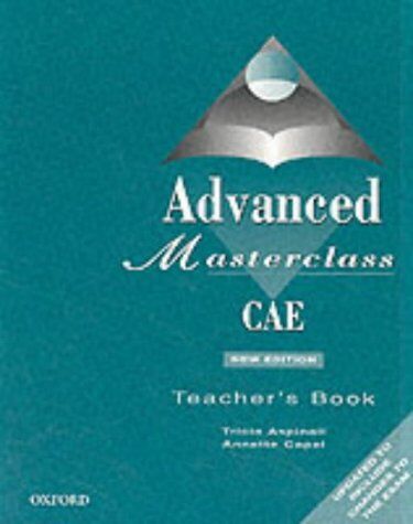 Patricia Aspinall Advanced Mastercl Cae Tb  Ed