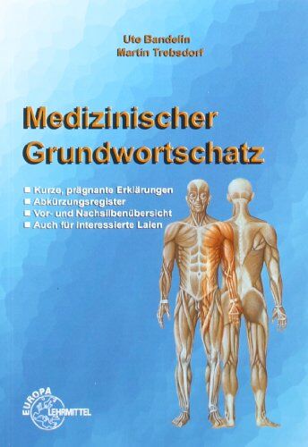 Martin Trebsdorf Medizinischer Grundwortschatz: Fachwörterbuch Für Pflegeberufe