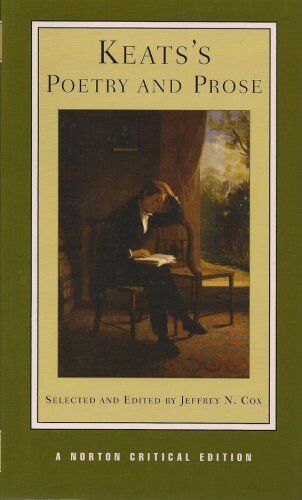 Cox, Jeffrey N. Keats'S Poetry And Prose (Norton Critical Editions)
