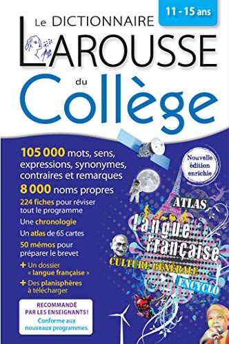 Carine Girac-Marinier Dictionnaire Du Collège (Dictionnaires Pédagogiques)