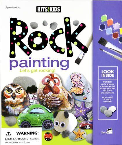 Chen, Danny Han-Lin Rock Painting: Let'S Get Rocking (Kits For Kids)