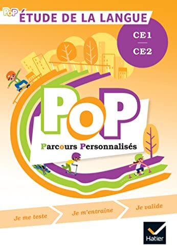 Jocelyn Duval Pop - Etude De La Langue Ce1 Ce2 Ed. 2022 - Livre De L'Élève: Parcours Personnalisés