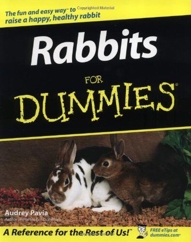 Audrey Pavia Rabbits For Dummies (For Dummies (Lifestyles Paperback))