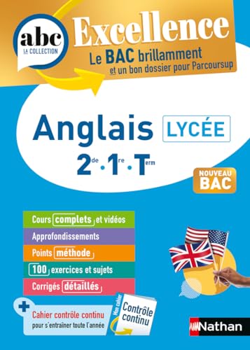 Christelle Brouteele-Guille Abc Bac Excellence Anglais Compil Lycée
