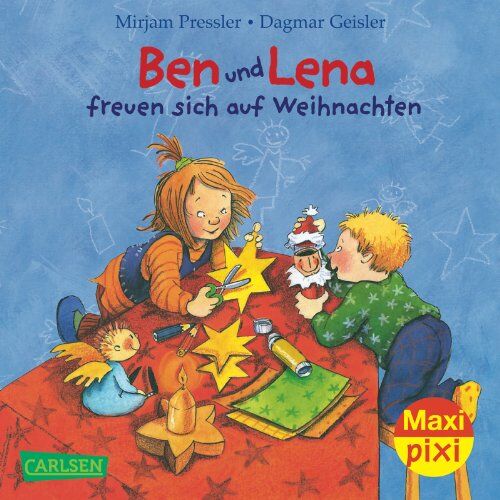 Mirjam Pressler Maxi-Pixi Nr. 77: Ben Und Lena Freuen Sich Auf Weihnachten