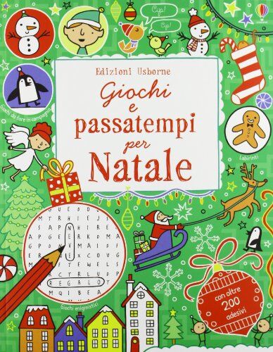 Fiona Watt Giochi E Passatempi Per Natale