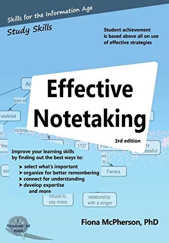 Fiona McPherson Effective Notetaking (Study Skills, Band 1)