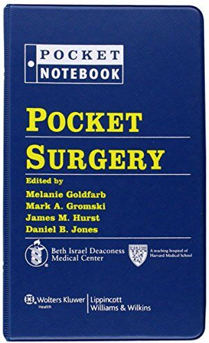 Goldfarb, Melanie, M.D. Pocket Surgery (Pocket Notebook)