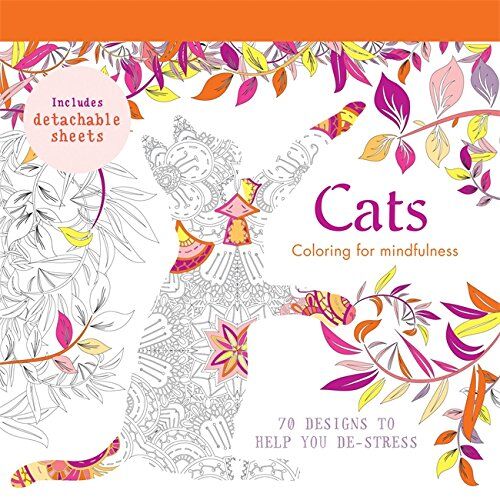 Hamlyn Cats: 70 Designs To Help You De-Stress (Coloring For Mindfulness)