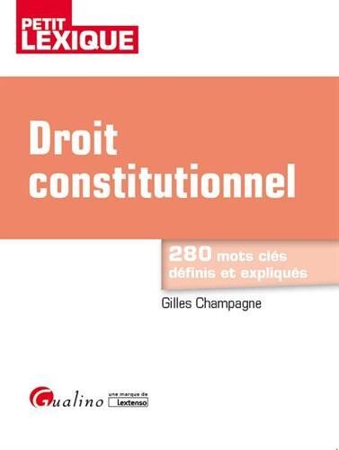 Droit Constitutionnel