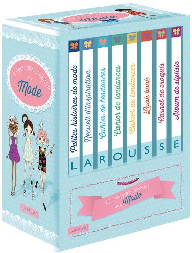 Annabel Benilan La Petite Bibliothèque De La Mode : Coffret En 8 Volumes Et Un Carnet