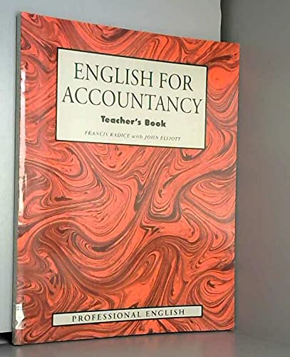 Elliott Radice Teacher'S Book (English For Accountancy)