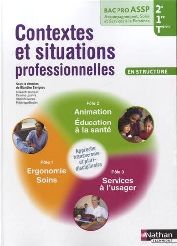 Blandine Savignac Bac Pro Assp 2e/1e/tle Contextes Et Situations Professionnelles En Structure