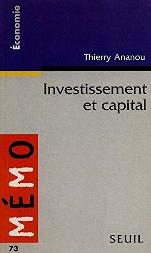 Thierry Ananou Investissement Et Capital (Memo)
