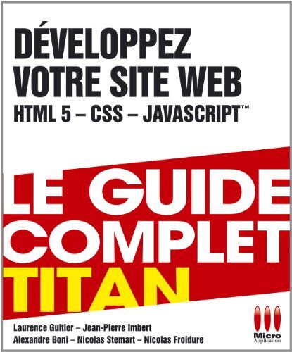 Laurence Guitier Développez Votre Site Web : Le Guide Complet Titan