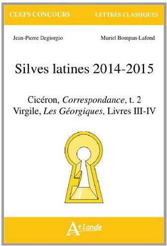 Jean-Pierre De Giorgio Silves Latines 2014-2015 (Clefs Concours Staps)