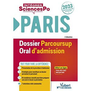 Jérôme Calauzènes Sciences Po Paris - Dossier Et Oral -