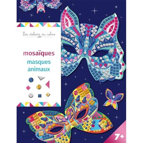 Mosaïques Masques Animaux - Pochette Avec Accessoires